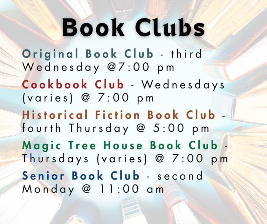 Book Clubs | Events & Programs | Lawrence Library